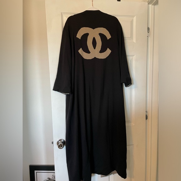THE G.O.A.T of Chanel - 02A Sweater Cardigan Long Belted Wrap Coat - Picture 11 of 14